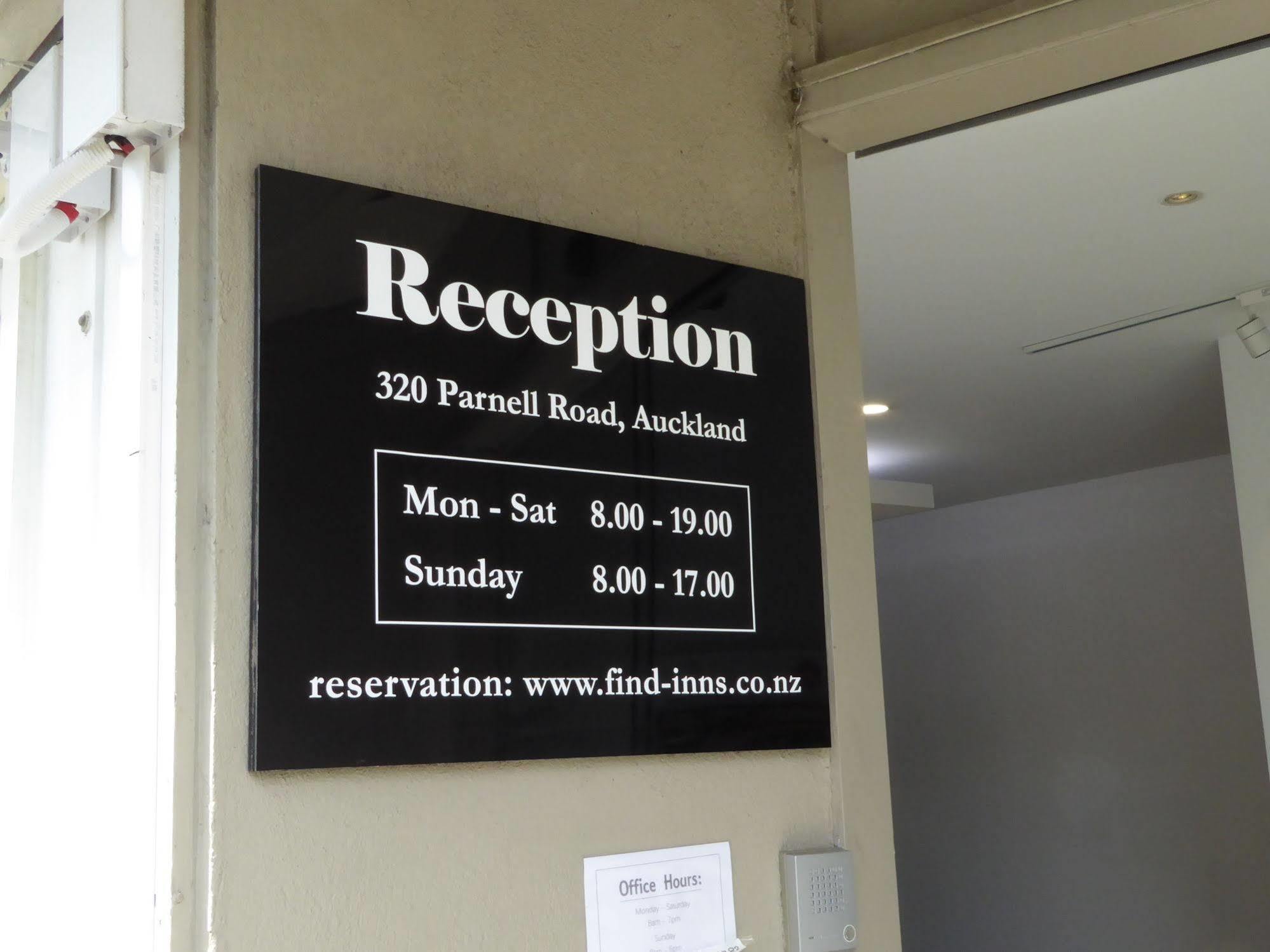 Parnell Pines Hotel Auckland Exterior foto